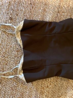 Brown Spaghetti Strap Top